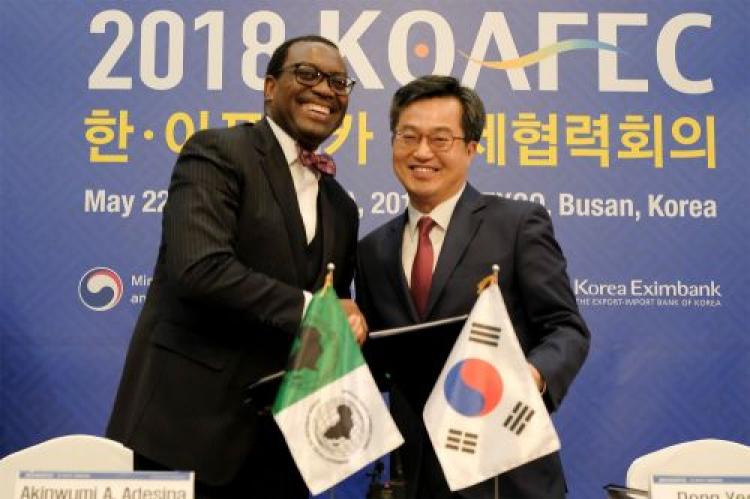 La Corée du Sud promet 5 milliards $ d’investissements en Afrique sur deux ans