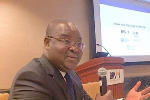 Edoh Kossi Amenounve présente les opportunités d’investissements à la BRVM à Johannesburg